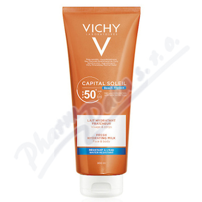 Vichy Capital Soleil Beach Protect balsam nawilżająco ochronny do twarzy i ciała SPF 30