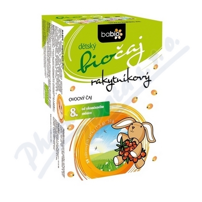 BABIO Bio herbata dla dzieci z rokitnika 20x1.5g