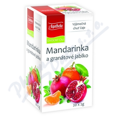 Apotheke Mandarynka, granat. jabłko herbata 20x2 g