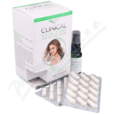 Clinical Hair-Care tob.90+olej arganowy20ml-3miesięczna kuracja