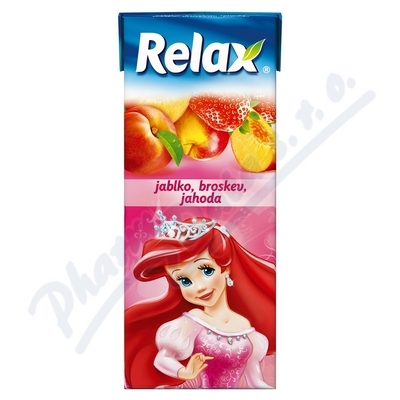 Relax jabłko-brzoskwinia-truskawka 0.2l