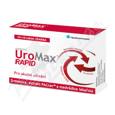 UroMax Rapid 10+10 tbl. gratis
