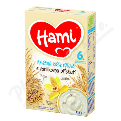 Hami ml. kaszka ryżowa o smaku waniliowym 225g