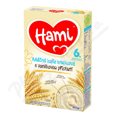 Hami ml.kaszka manna o smaku waniliowym 225g