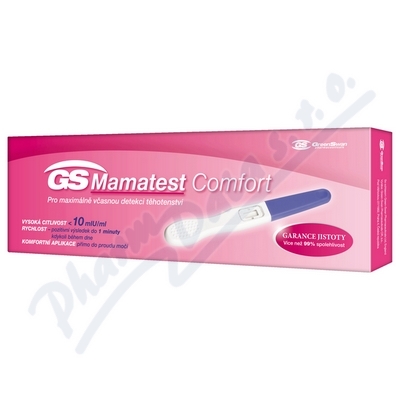 GS Mamatest Comfort 10 Test ciążowy ČR/SK