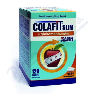 Colafit Slim z glukomannanem 120 kapsułek