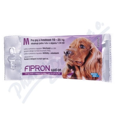 FIPRON 134mg k nakapání na kůži-spot-on pro psy M
