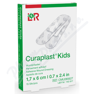Náplast Curaplast Kids pro děti ster. 1.7x6cm 15ks
