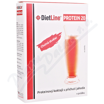DietLine Protein 20 Koktajl Truskavka 3 saszetki