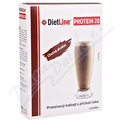 DietLine Protein 20 Koktajl Czeko 3 saszetki
