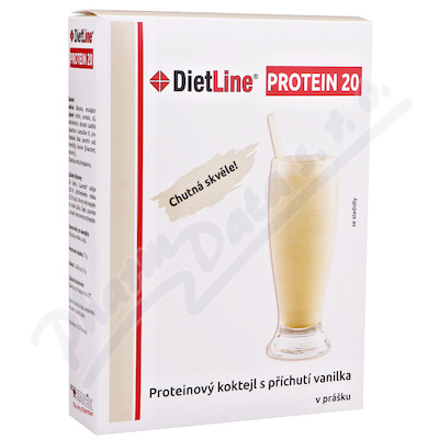 DietLine Protein 20 Koktajl Wanilia 3 saszetki
