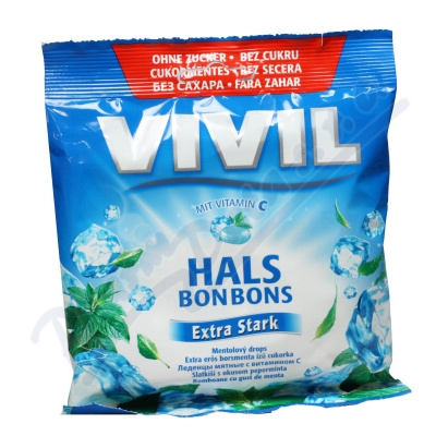 Vivil Extra mocna mięta+ wit.C bez cukru 60g