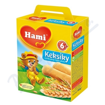 Hami Keksíky ciasteczka dla dzieci 180g 6M