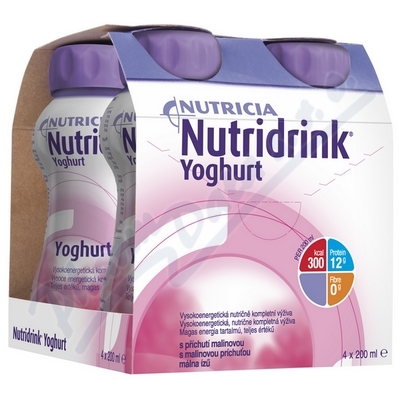 Nutridrink Yoghurt s př. malina por.sol.4x200ml