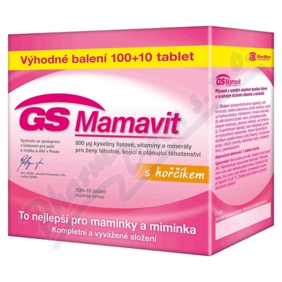 GS Mamavit -witaminy+minerały tbl.100+10