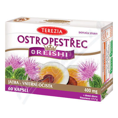 TEREZIA Ostropest+Reishi cps.60