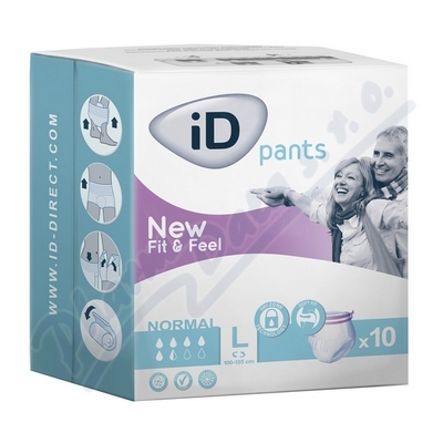 iD Pants Fit&Feel Large Normal 10ks 552135510