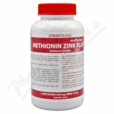 Methionin cynk PLUS cps.100x500/15
