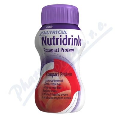 Nutridrink Compact Protein př. lesní ovoce 4x125ml