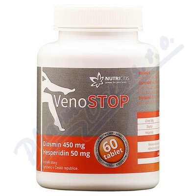 VenoSTOP - Diosmin 450mg/Hesperidin 50mg tbl.60