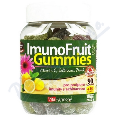 VitaHarmony ImunoFruit Gummies 90+10gummies gratis