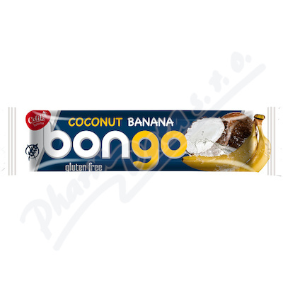 Bongo smak banan. baton kokosowy w polewie mlecz.40g