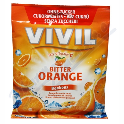 Vivil Gorzka pomarańcza + wit.C 80g b.cukru