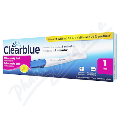 Clearblue PLUS -szybka wykrywalność test ciążowy 1szt