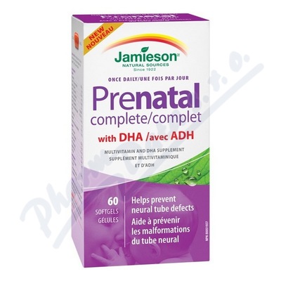 JAMIESON Prenatal complete z DHA oraz EPA cps.60