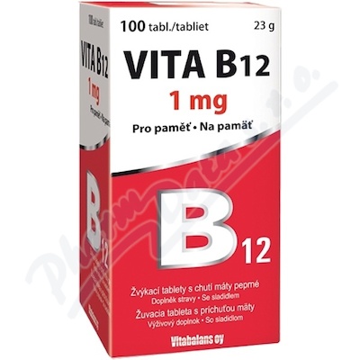 Vita B12 1mg 100 tablet