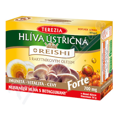 TEREZIA Boczniak ostrygowy+REISHI Forte cps.60