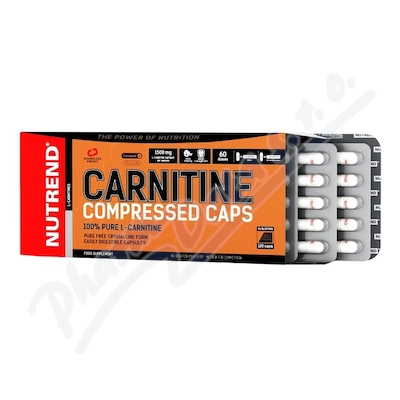 NUTREND Carnitine compressed cps.120