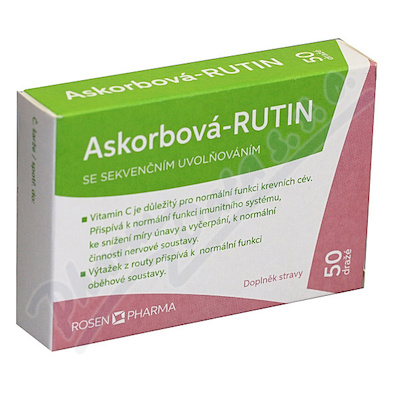 Rosen Askorb. RUTIN drg.50