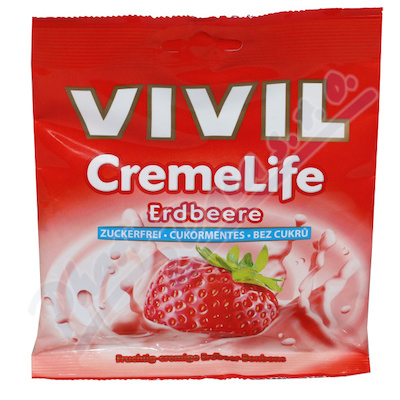 Vivil Creme life Truskawka 40g bez cukru
