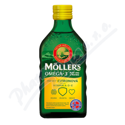 Mollers Omega 3 Cytryna 250ml