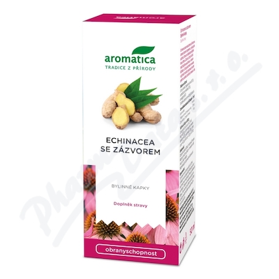 AROMATICA Echinacea z imbirem krople ziołowe 50ml