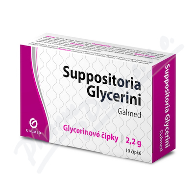 Suppositoria Glycerini Galmed 2.2g 10 čípků
