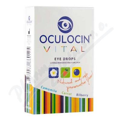 Oculocin VITAL oční kapky 5x0.5ml