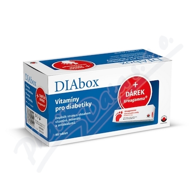 DIAbox Witaminy dla cukrzyków tbl.90 + Prezent