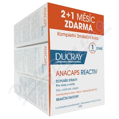 DUCRAY Anacaps Reactiv-reaktywna utrata włosów tob.90