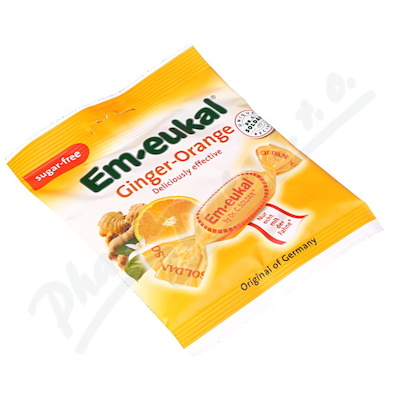 Em-Eukal cukierki imbir-pomarańcza z witam. bez cukru50g