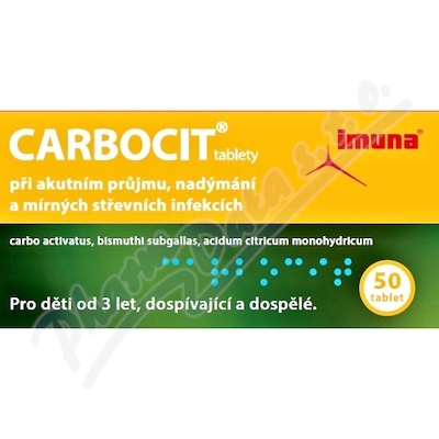Carbocit 320mg/25mg/3mg tbl. nob. 50
