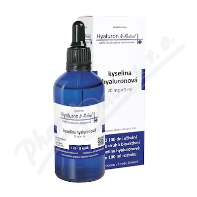 Hyaluron N-Medical 100%  czysty kwas hialuronowy 100ml