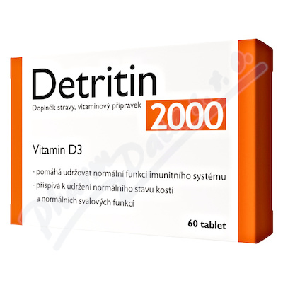 Detritin 2000 IU Witamina D 60 tabletek