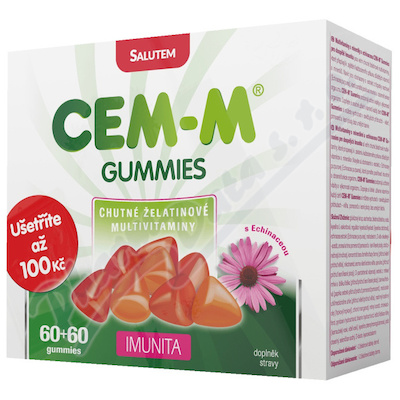 CEM-M gummies Odporność tbl.60+60 Prez. 2020