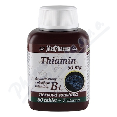 MedPharma Tiamina (witamina B1) 50mg tbl.67