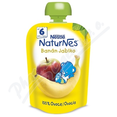 NESTLÉ mus owocowy Naturnes Banan/ Jabłko 90gCZ