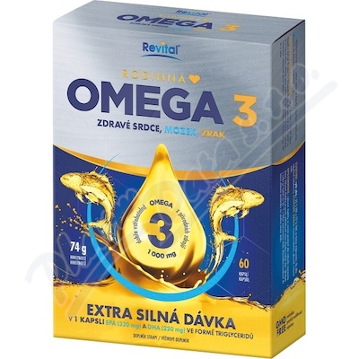 Revital Rodzinna Omega 3 cps. 60