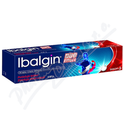 Ibalgin Duo Effect 50mg/g+2mg/g crm. 100g