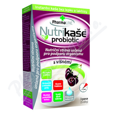 Nutrikaše Kaszka probiotic z wiśniami 180g (3x60g)
